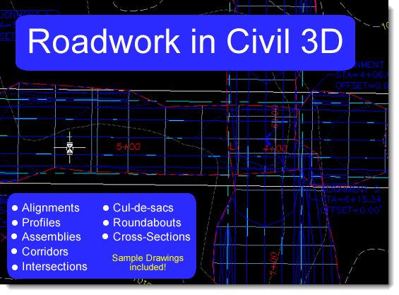 Road layout in civil 3D