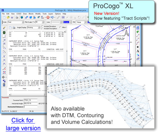 Affordable COGO, CAD, DTM and Data Collection for Land Surveyors